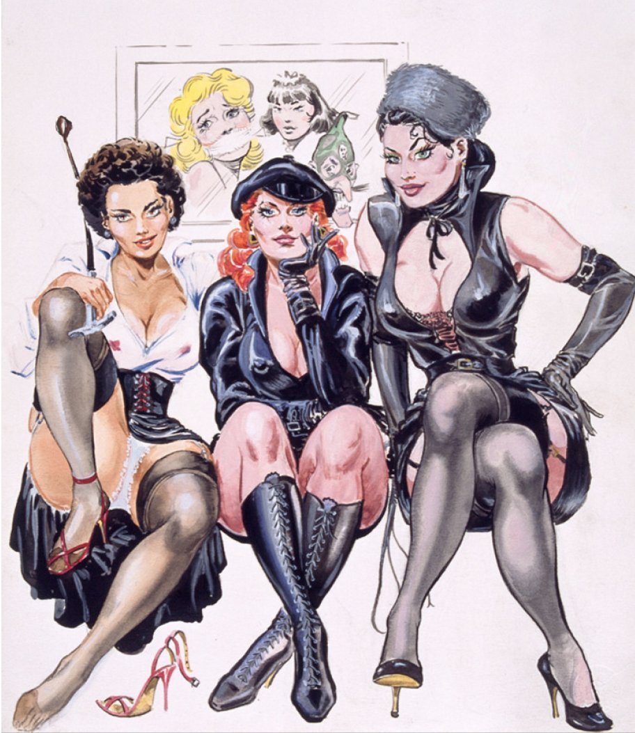 What do Batman, Spiderman, Bettie Page, Madonna and women wrestlers have in common? Well I'll tell you: they all feature in the life of today's featured pulp artist. Today I look back at the career of 'the father of fetish' Eric Stanton!