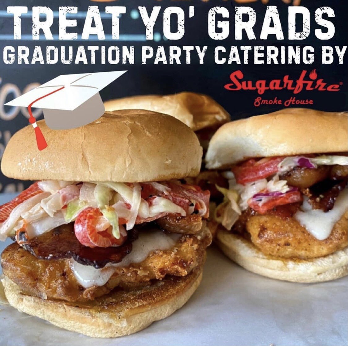 If you could have us provide CATERING ON THE HOUSE to someone hosting a #GraduationParty soon, who would it be?
