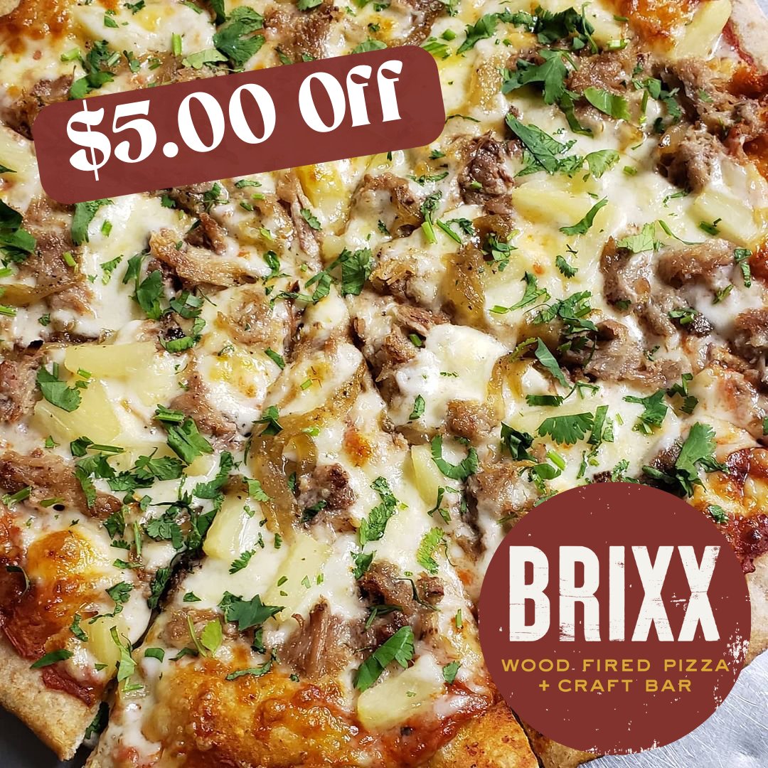 Great news, Asheville! Takeout Central is excited to partner with <a href="/BrixxAsheville/">Brixx Pizza</a> for delicious deliveries right to your door. Enjoy their amazing pizzas, salads, wings, and more while getting $5 off any delivery from Brixx now through 05/23 with code "BRIXX" at checkout.