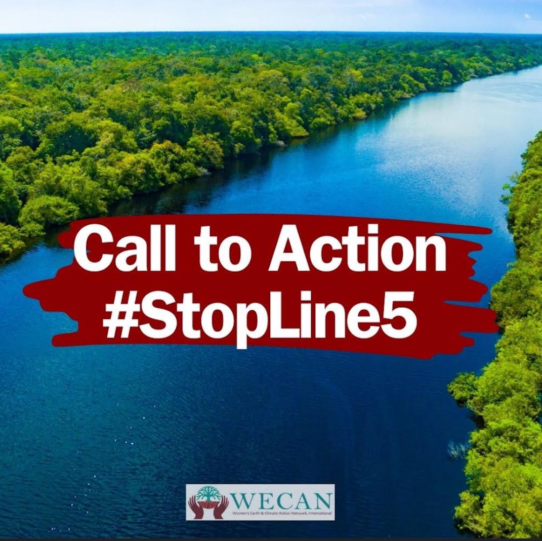 🚨 ACTION NEEDED 🚨The #ACOE has prematurely announced a public hearing & comment period, fast tracking the permit process for the disastrous Line 5 Relocation Project. Sign now + urge them to delay this public hearing: bit.ly/3WEoHpP