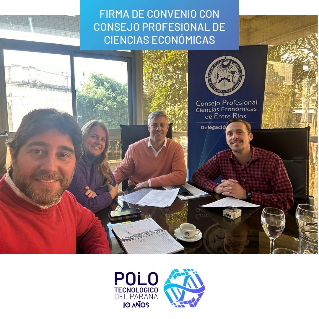 Firmamos un nuevo convenio con el Consejo Profesional de Ciencias Económicas de Entre Ríos (CPCEER) orientado hacia la realización de diversas iniciativas de formación.
