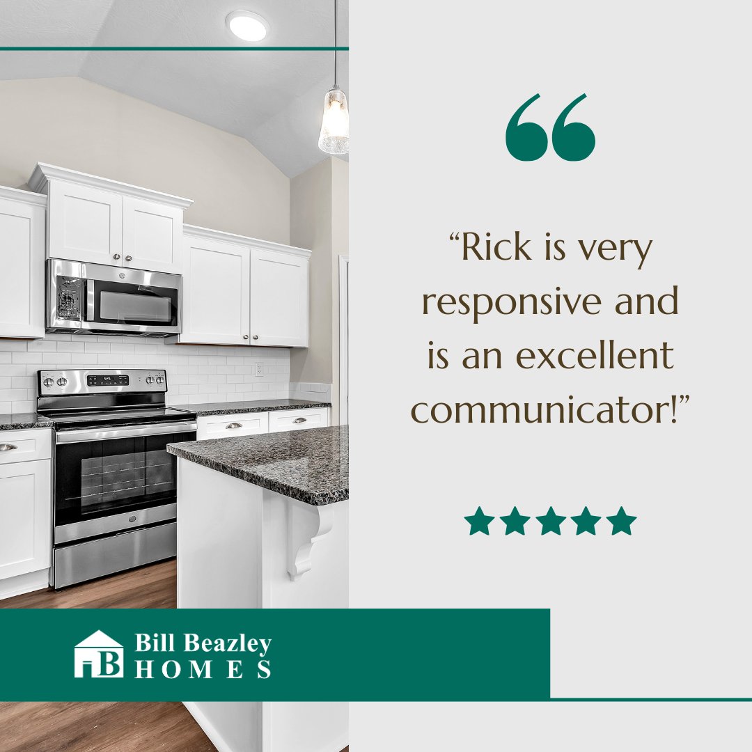 “Rick is very responsive and is an excellent communicator!”  ⭐️⭐️⭐️⭐️⭐️