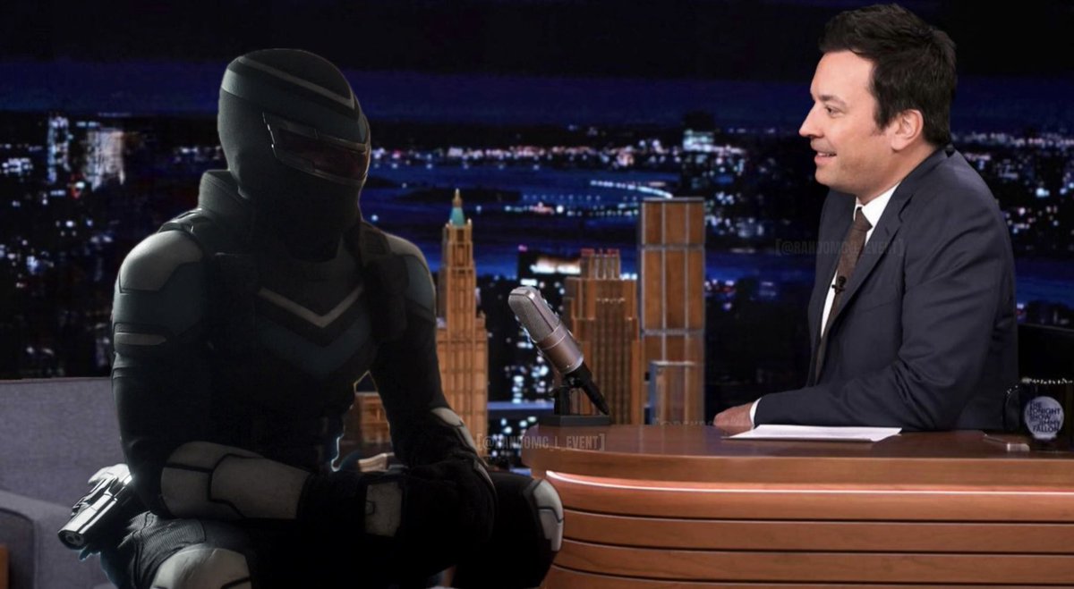 Give Jimmy Fallon someone to interview?

#Vigilante! 🧜‍♂️ Hopefully he won't spill the beans. #Peacemaker