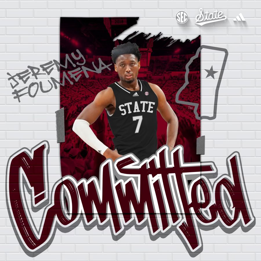 Tobias Bass (@tobias_bass) on Twitter photo NEWS: Jeremy Foumena will transfer to Mississippi State
The 6’11 big man averaged 5.3 points and 3.5 rebounds in 28 games played
He was originally committed to High Point <a href="/TheAthleticCBB/">The Athletic CBB</a> NEWS: Jeremy Foumena will transfer to Mississippi State
The 6’11 big man averaged 5.3 points and 3.5 rebounds in 28 games played
He was originally committed to High Point <a href="/TheAthleticCBB/">The Athletic CBB</a>