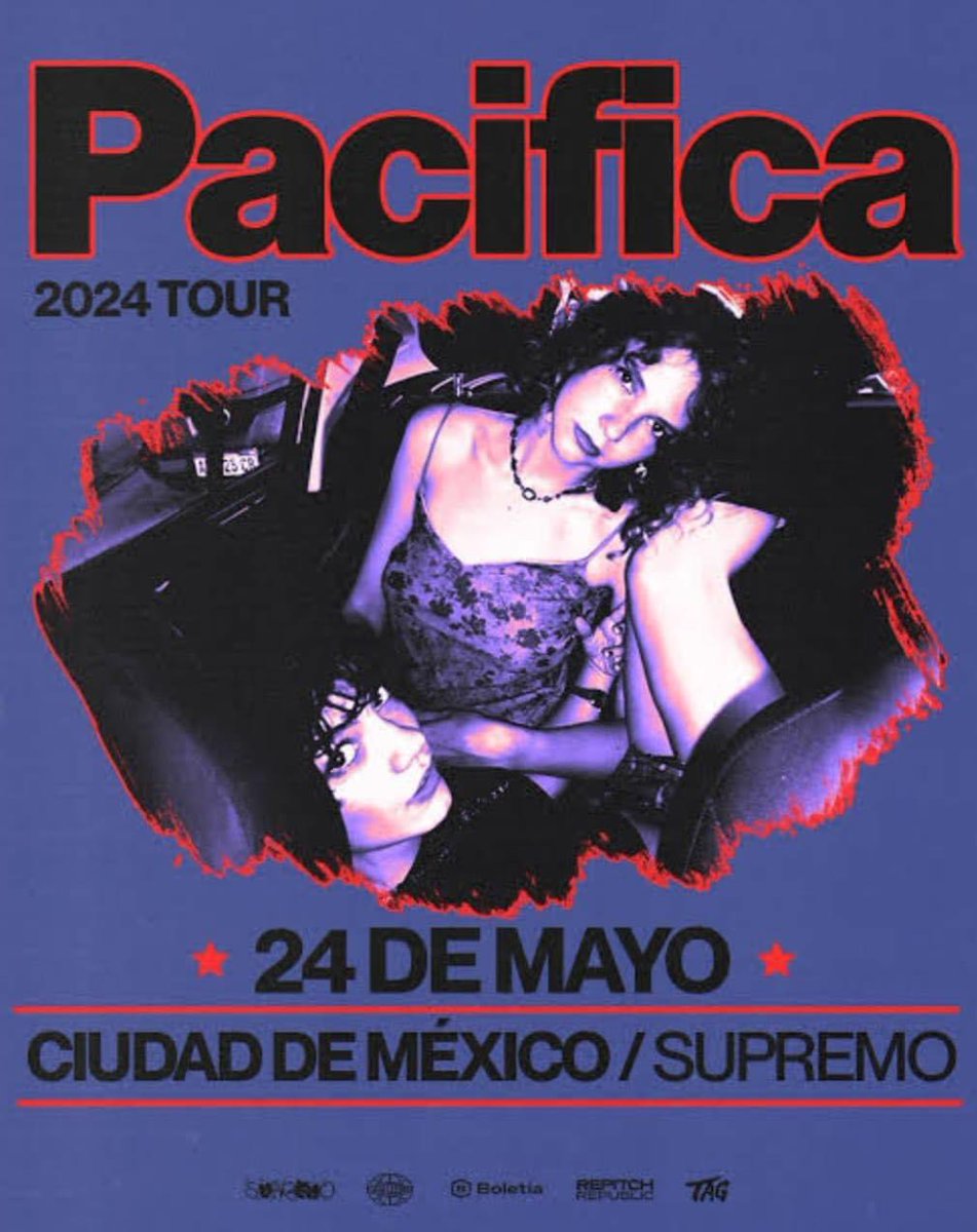 Una grande llega a Supremo. Y tú te vas a perder la oportunidad de ver a Pacifica este 24 de mayo? 👀🎫 

#AlChileMX se ve que van a reventar eh 😎🌶️