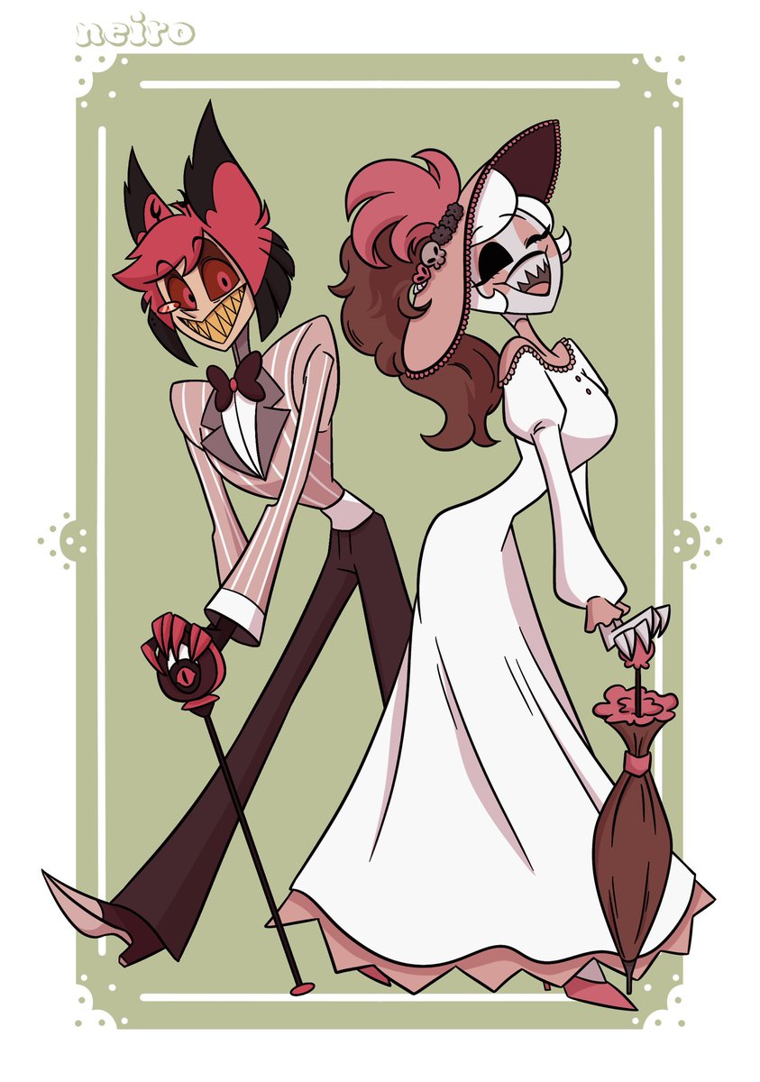 The cannibal bff 🌸✨
#HazbinHotel #HazbinHotelAlastor #HazbinHotelRosie #RadioRose