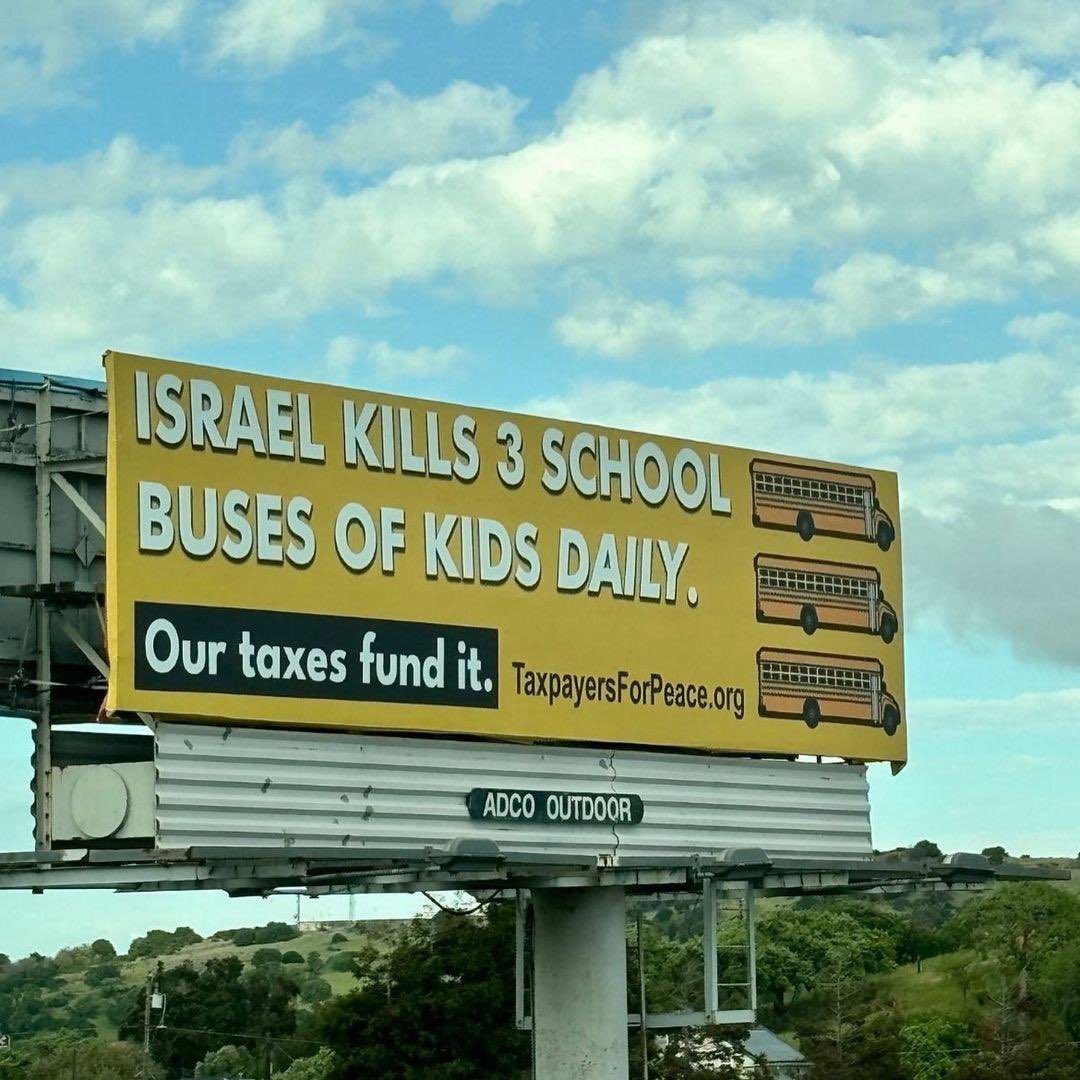 sahouraxo's tweet photo. Israel kills the equivalent of 3 school buses full of children in Gaza per day.

Read that again. https://t.co/y2IM9p36NO