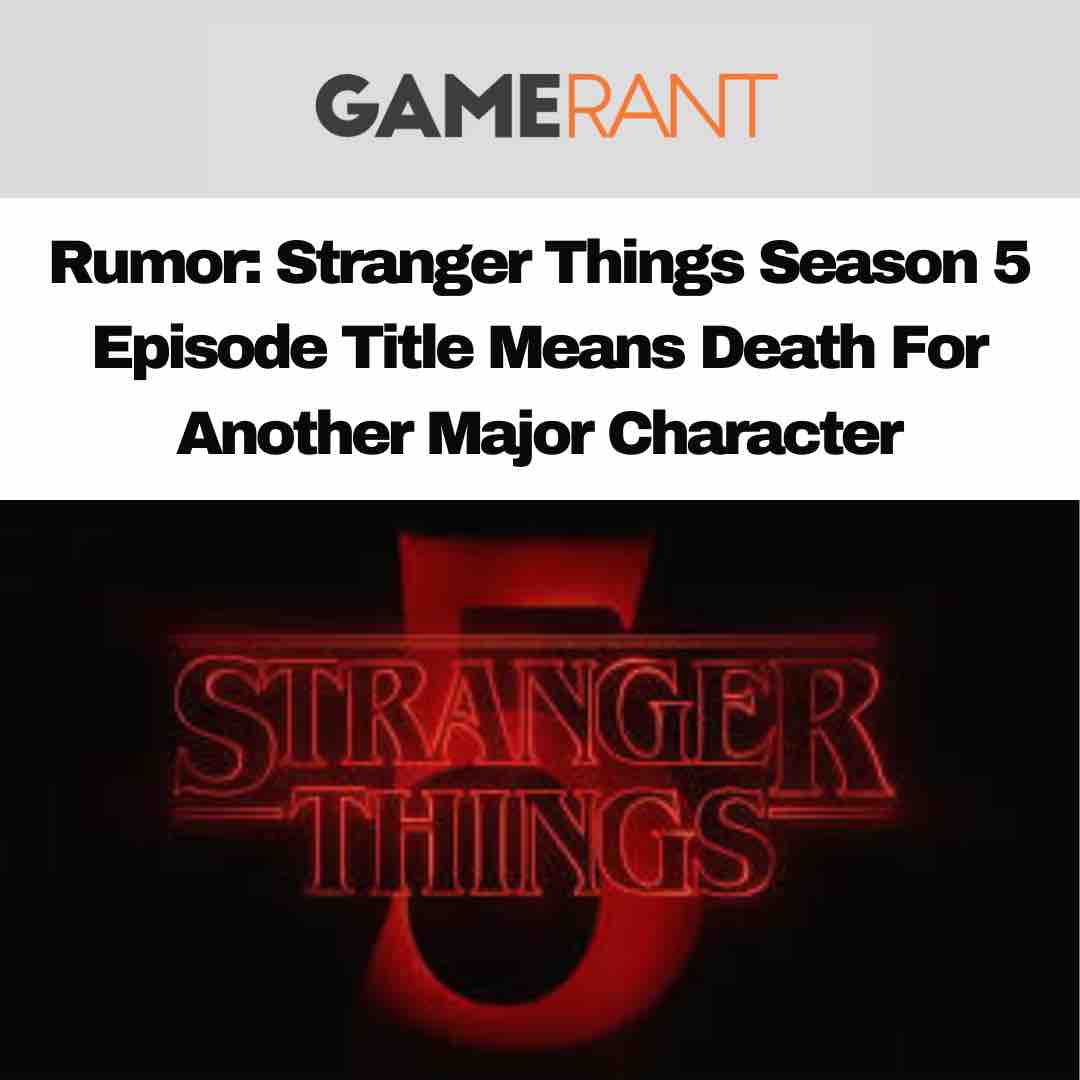 It appears we will ✨continuously✨ be unwell until 2025 😀

Get ready to watch the last and final season of STRANGER THINGS...we guess…
.
.
gamerant.com/stranger-thing…
.
.
#ProofInc #ProofPrevis #visualeffects #visualization #virtualproduction #film #movies #tv #StrangerThings