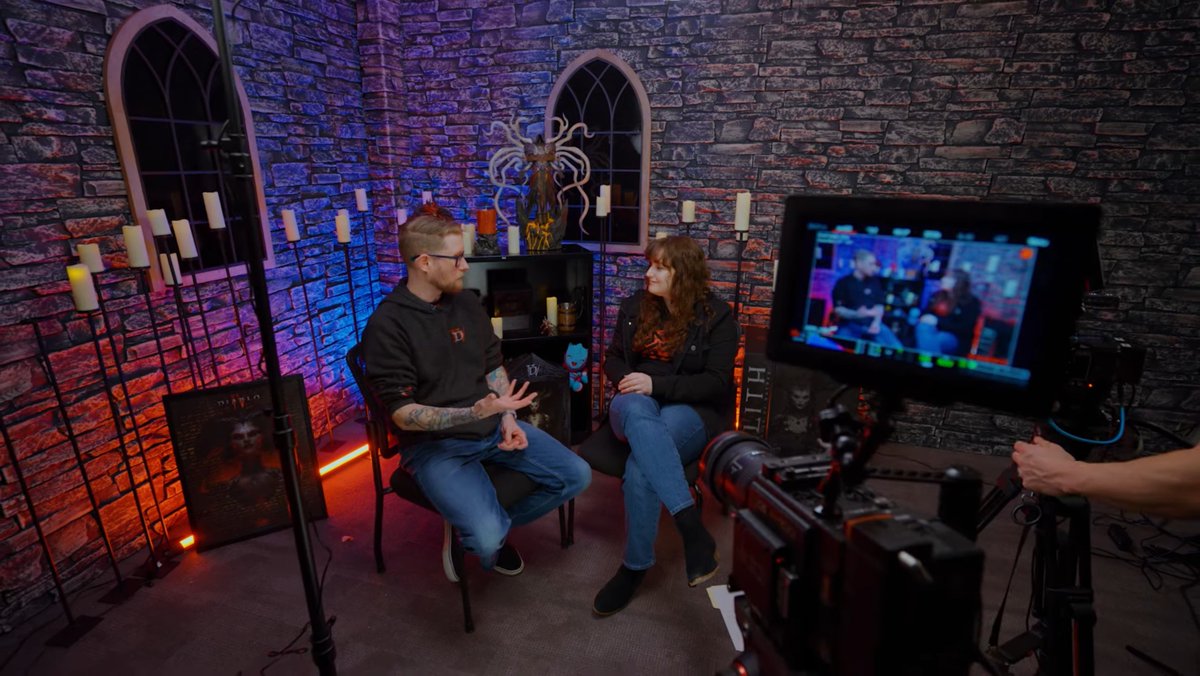 Oh hey! 🔥 I've been so excited about this Diablo video for Global Accessibility Awareness Day! #GAAD

It was super fun to interview @vicariouslydrew and others who develop our game's accessibility features. It's great to see such a cool player-focused perspective on the process.