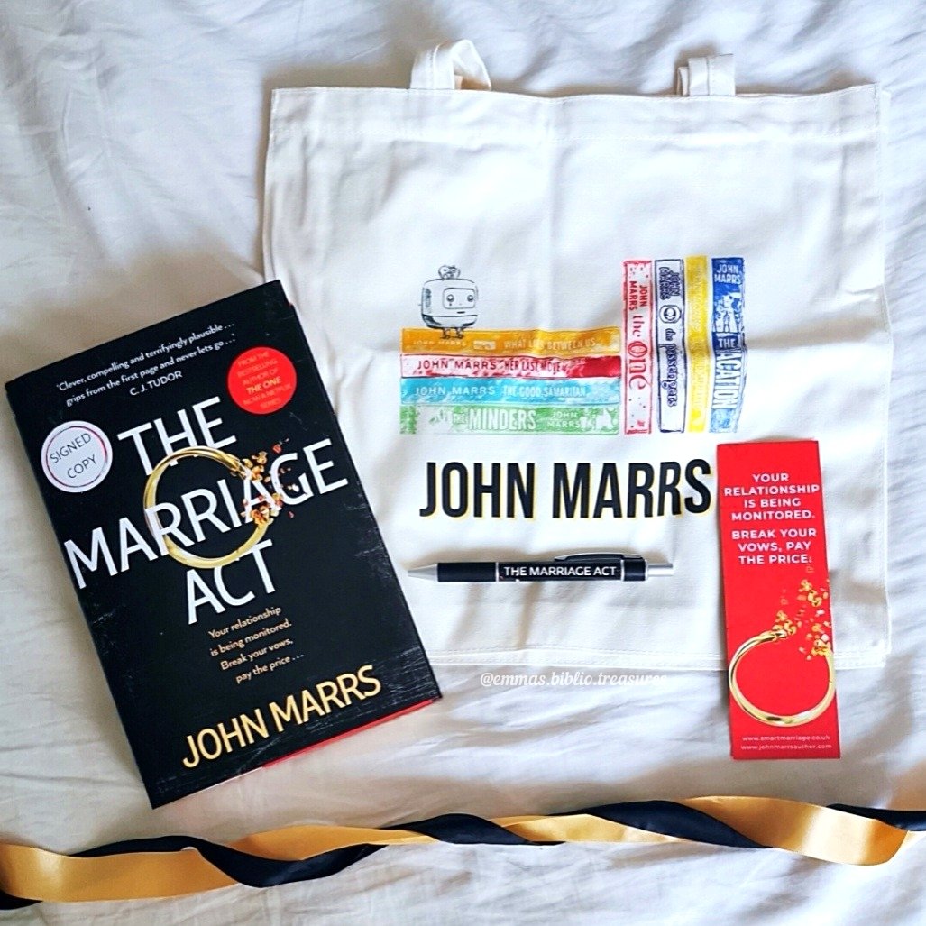 My latest #backlistbooks24 read was #TheMarriageAct by @johnmarrs1 This was another unmissable thriller. emmasbibliotreasures.com/2024/05/16/boo… #bookreview #BookTwitter #EmmasAnticipatedTreasures
