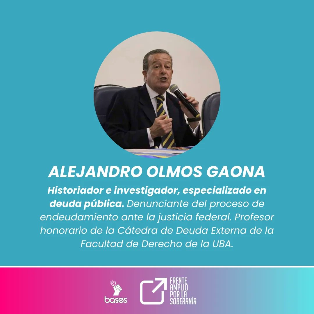 𝗟𝗔 𝗗𝗘𝗨𝗗𝗔 𝗤𝗨𝗘 𝗡𝗢𝗦 𝗖𝗢𝗡𝗗𝗘𝗡𝗔

Reflexiones sobre la historia y las responsabilidades políticas de la deuda externa argentina. Desde Rivadavia a Milei

🗓 Viernes 31 de mayo a las 18 h
📍 Auditorio Asociación Empleados de Comercio | Corrientes 450

¡Lxs esperamos!