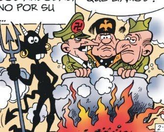 Javi_panda's tweet image. Están los uberfachos dando palmas con el humor racista de Ibáñez, a ver cuando tardan en cancelarlo cuando lean lo que pensaba de ellos.