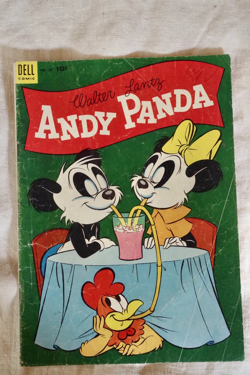 Andy Panda Comic Book by Dell publishing ourtimewarp.etsy.com/listing/105162… #etsy #etsyseller #eetsyshop #ndypanda #dellcomics #goldenagecomics #walterlantz #childernscomics