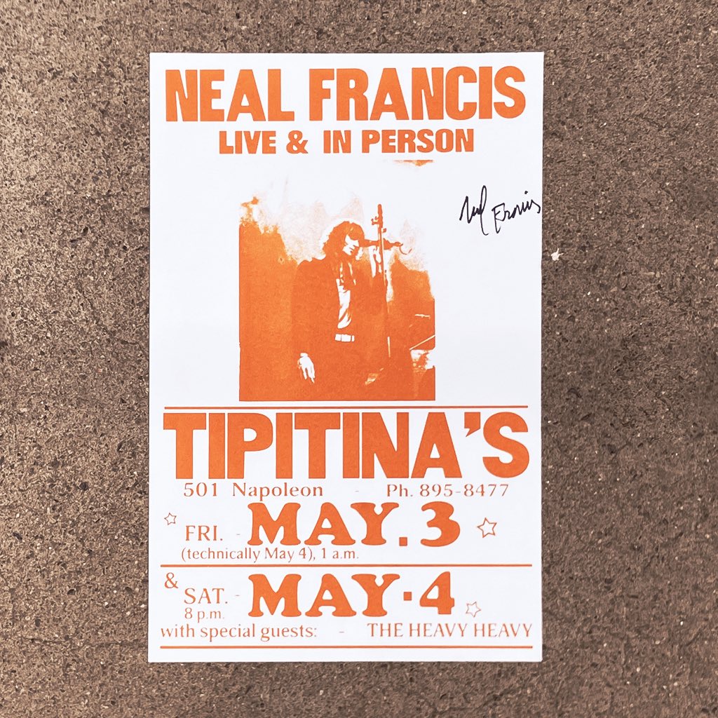 Signed Tiptina’s posters from @thenealfrancis are available now! 👀 hellomerch.com/collections/ne…