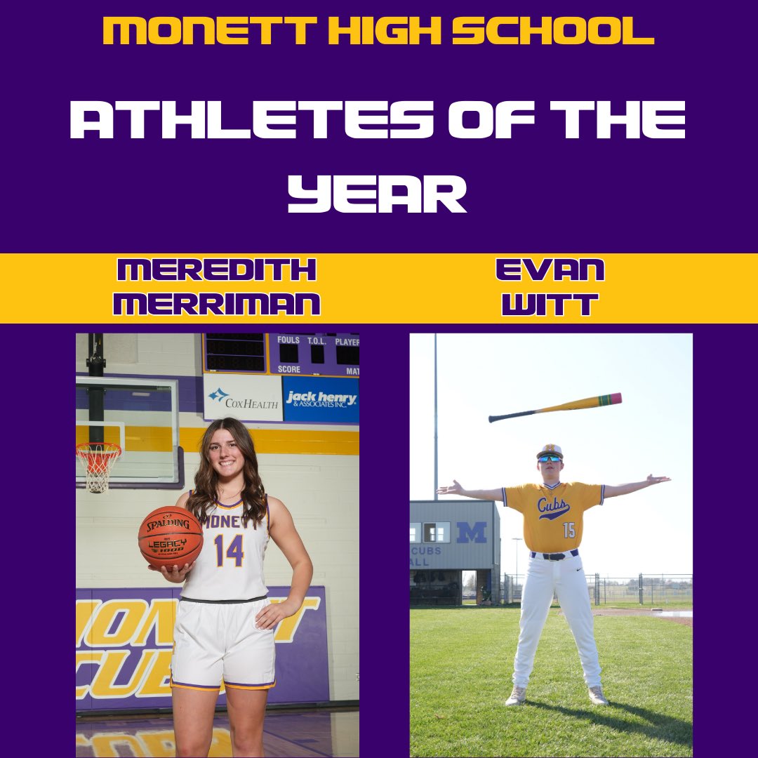 Congrats to our Athletes of the Year!!