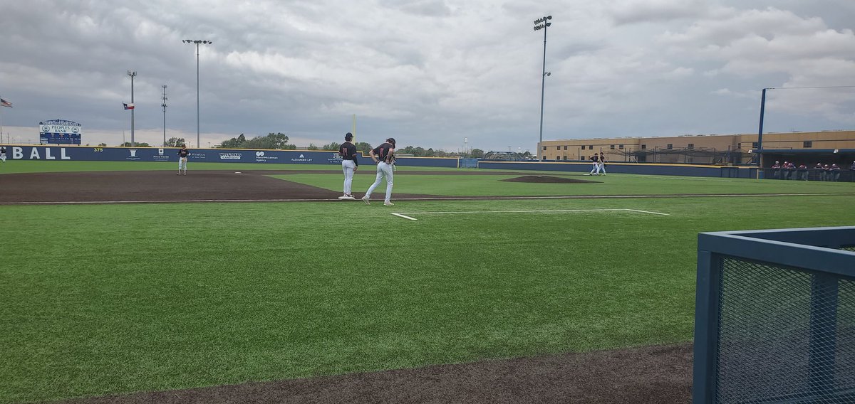 The playoffs continue out here in Wolfforth with district foes New Home and Sundown set for the first two games (or as much as weather permits) of their Region I-2A quarterfinal series.