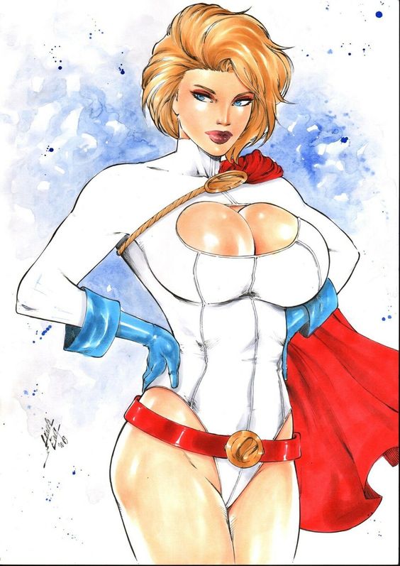 #powergirl artwork by #laniosena