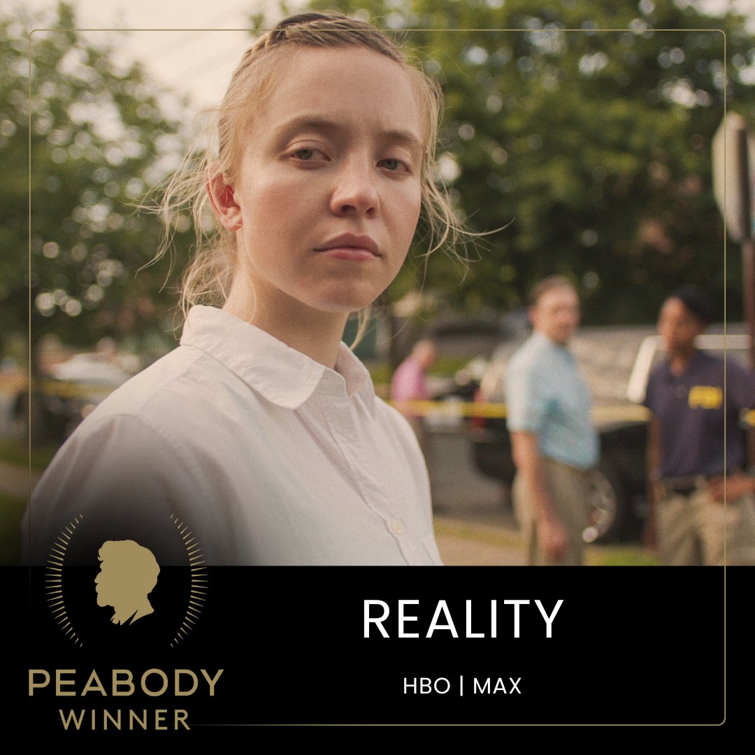 For challenging viewers with a gripping dramatization of real-life events that eschews traditional attempts to explain personal and political motivations, and encouraging us to find in such frictions the very essence of storytelling in a post-truth era, Reality wins a Peabody