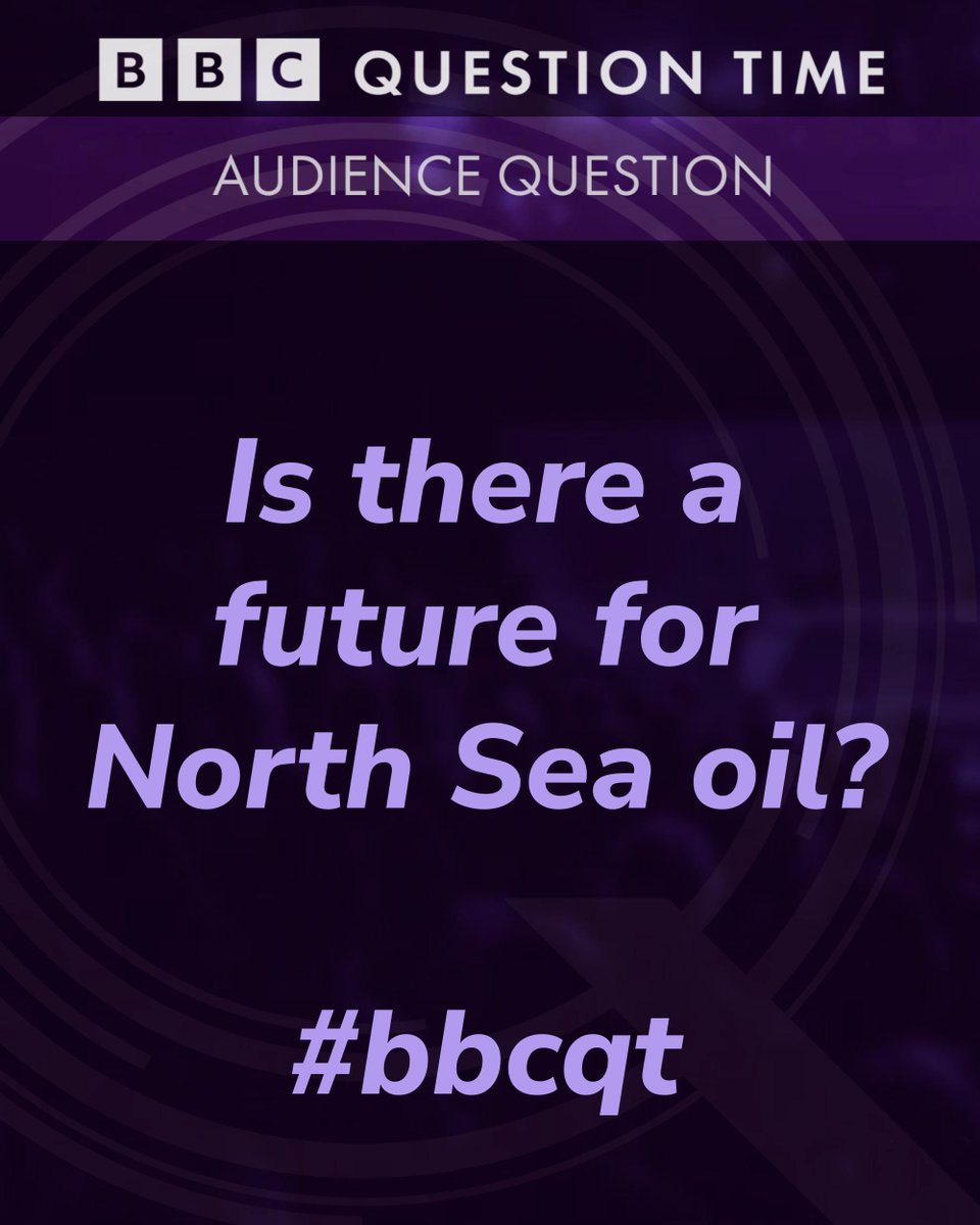 Our third question tonight #bbcqt