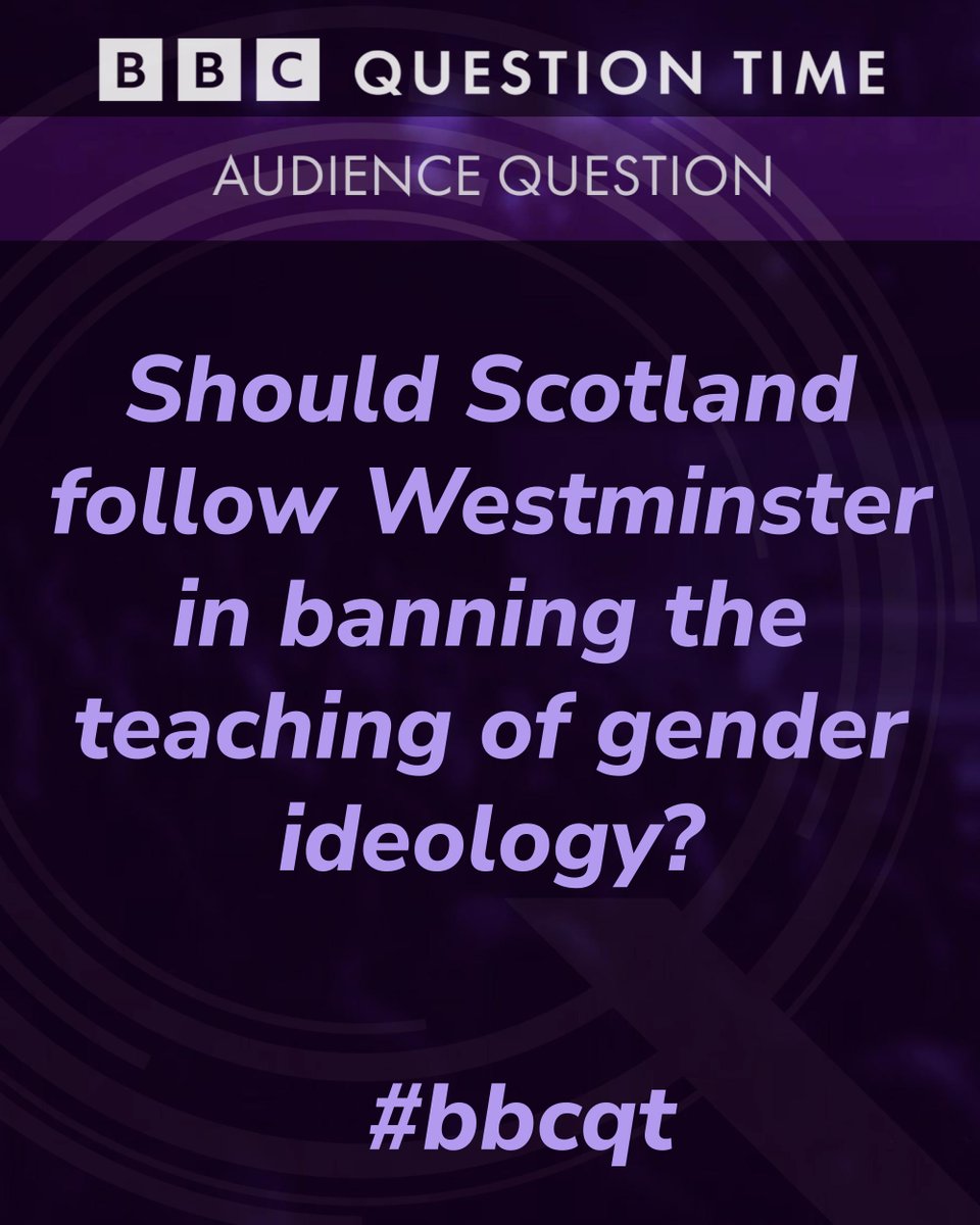 Our second question tonight #bbcqt