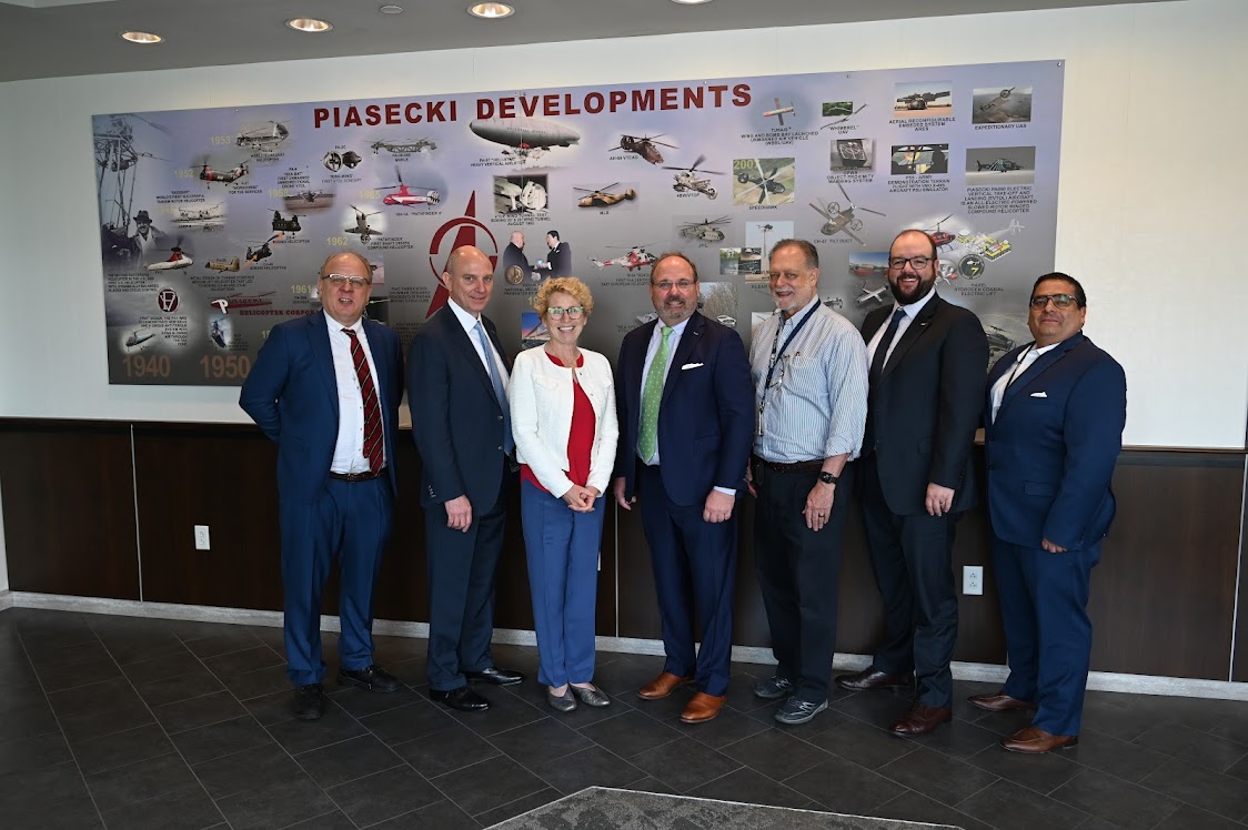 I was back at Piasecki Aircraft Corporation on Monday! It was great to catch up with them after their expansion to Coatesville last year. We discussed their progress in STEM workforce development, economic growth, and ways I can support them on the federal level.