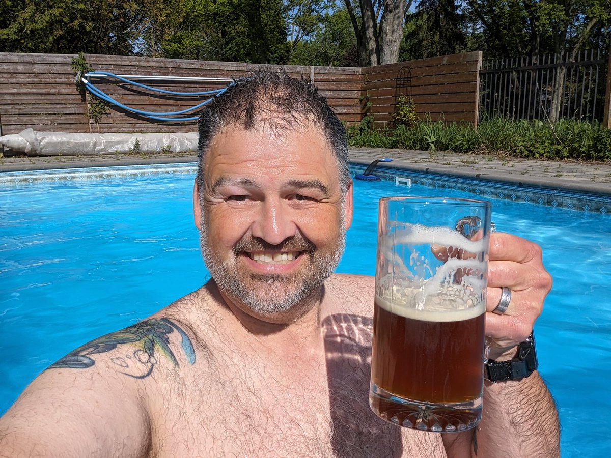 2024-05-16 First swim of the season, well swim and beer...