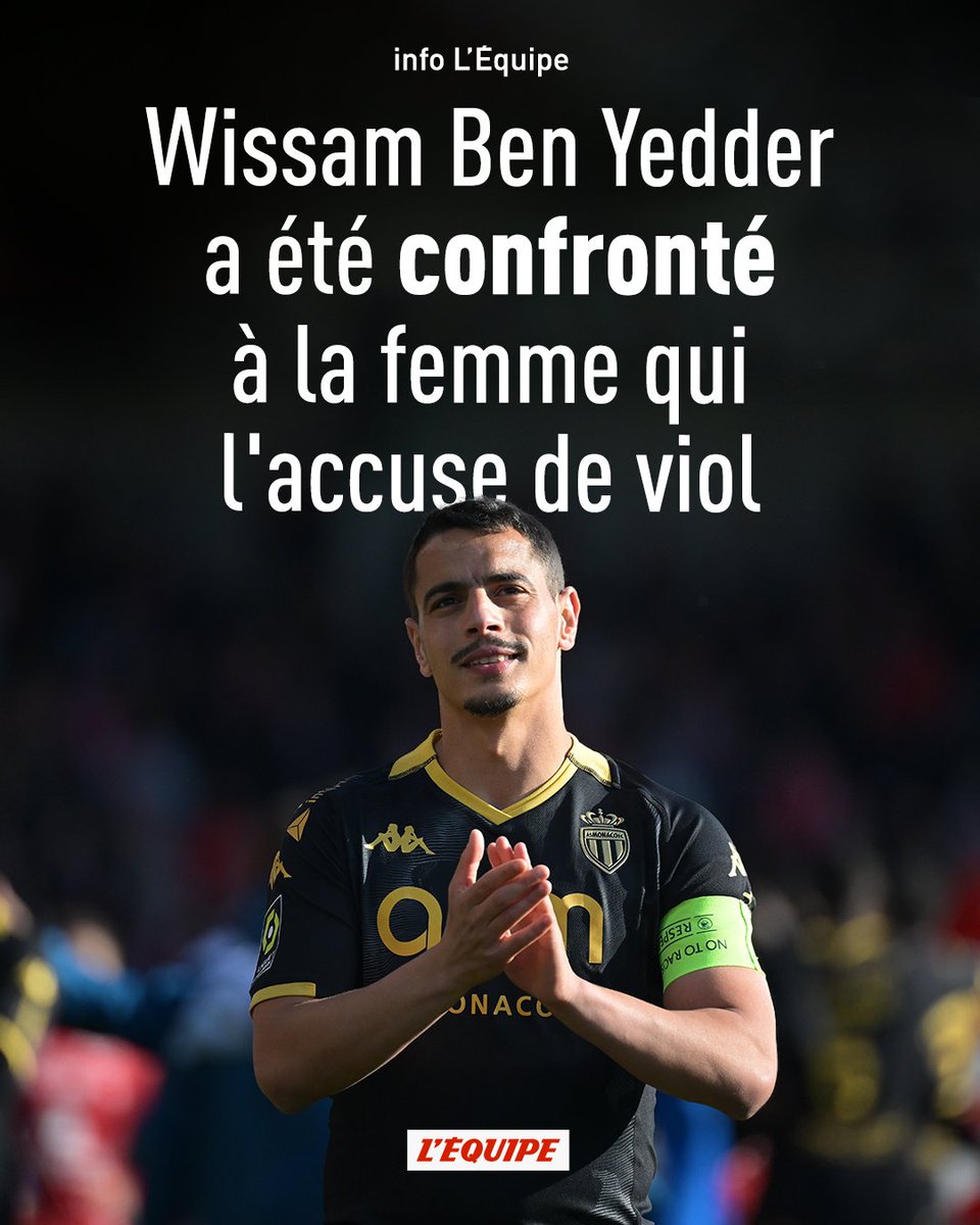 INFO L'ÉQUIPE. Mis en examen pour « viol, tentative de viol et agression sexuelle » depuis l'été dernier, Wissam Ben Yedder a répondu, ce jeudi après-midi, à une convocation de la justice pour une longue confrontation avec la plaignante ow.ly/5SW750RJ1jZ