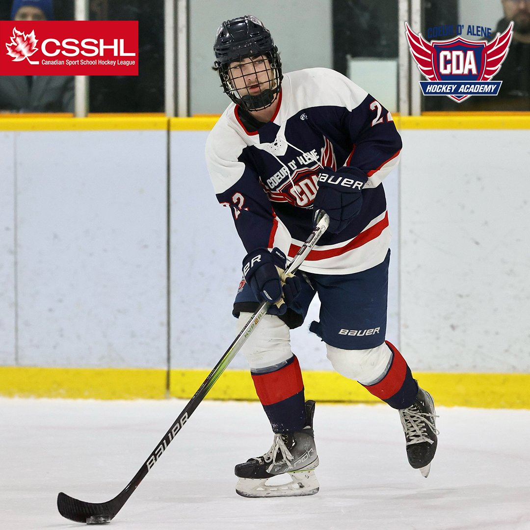 Located in Coeur d’Alene, Idaho, Coeur d’Alene Hockey Academy will compete in the CSSHL for their 11th season in 2024/25 Learn more today! PROGRAM PROFILE--> bit.ly/4awDQNi