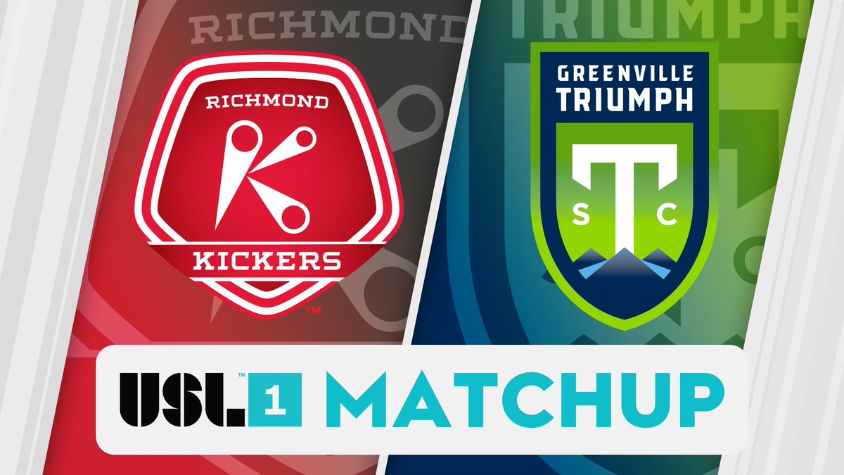 Saturday soccer kicks off in just 1️⃣ hour! Tune in as the @RichmondKickers take on @GVLTriumph at 7 PM ET! 🔥🔥 📺 bit.ly/49VSDRc