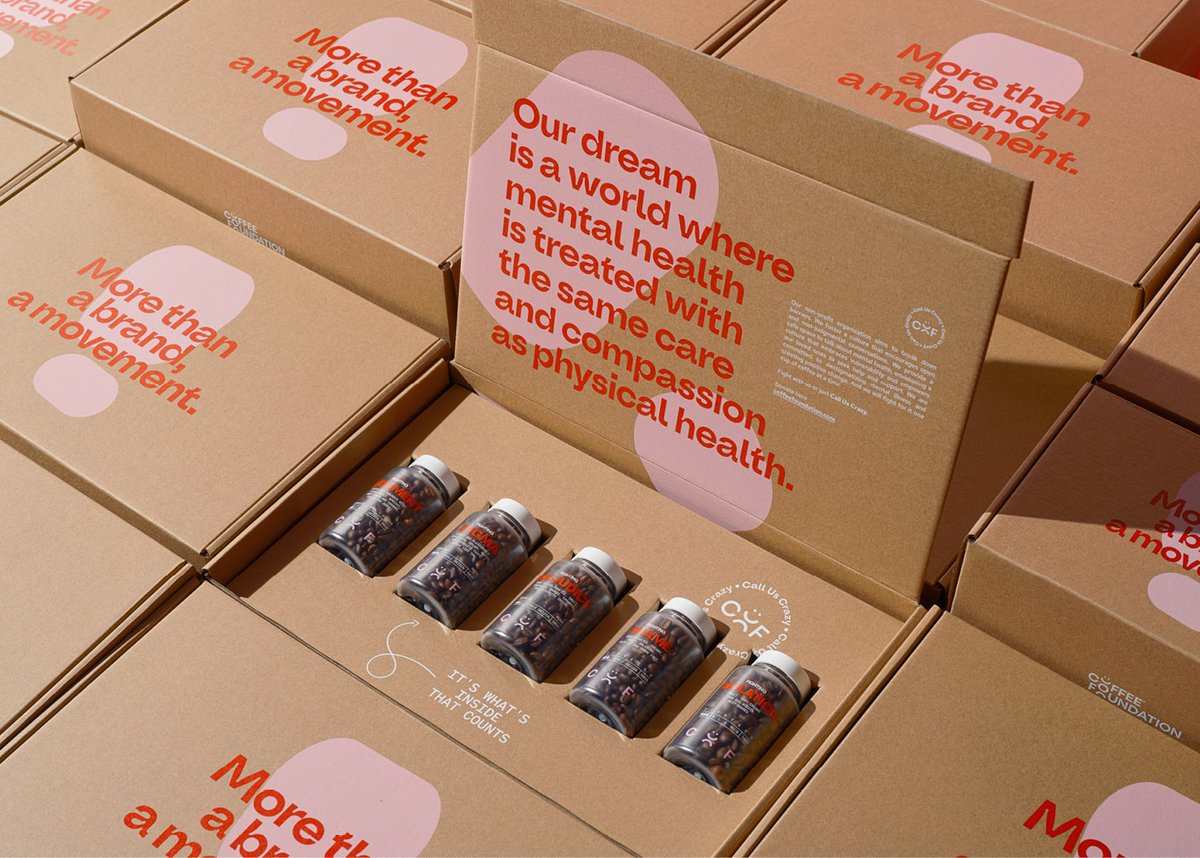 Andrea Flemma - Andrea Flemma Showcases Coffee Foundation’s Bold Brand Identity For Mental Health Awareness worldbranddesign.com/andrea-flemma-… . #branding #brandidentity #branddesign #graphicdesign #packagingdesign #worldbranddesign #worldbranddesignsociety