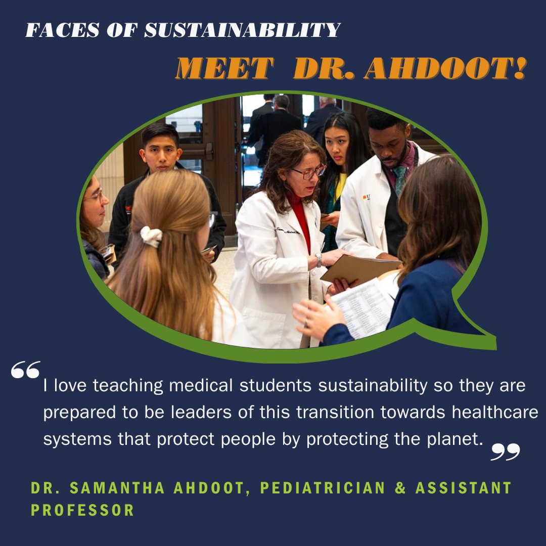 In our “Faces of Sustainability” this week, you’ll meet Yushun, Dr. Ahdoot, and Tytus: three inspiring members of our UVA community as fourth years & clinicians. Get to know them #ontheblog. Thanks for helping us advance sustainability at UVA! #UVA ow.ly/uroF50RIWPo