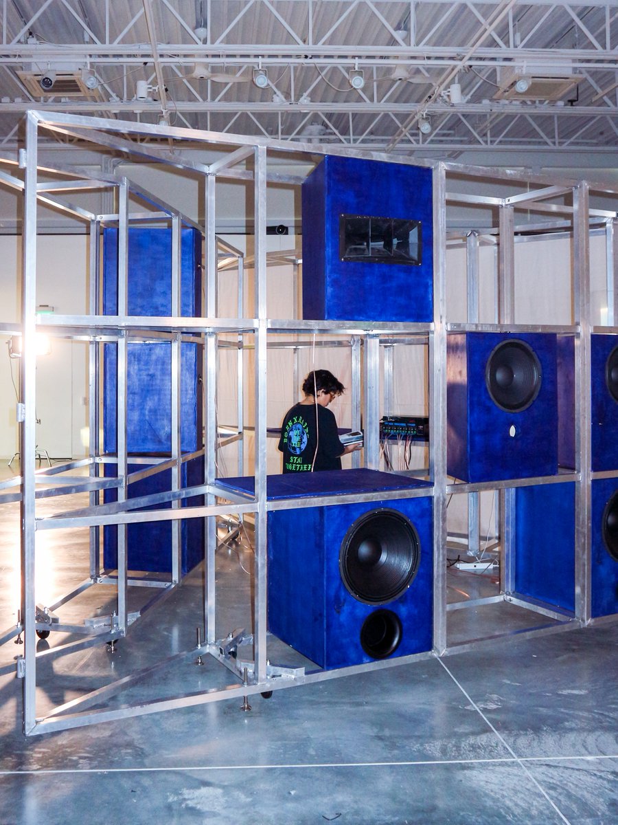 Today, Joseph Zeal-Henry (recipient of the ArtLab @LoebFellowship) launches SUPA System at the Harvard ArtLab. The installation asks what music and sound can tell us about how we occupy spaces of power, and aims to inspire new ways of thinking about communal gathering spaces.