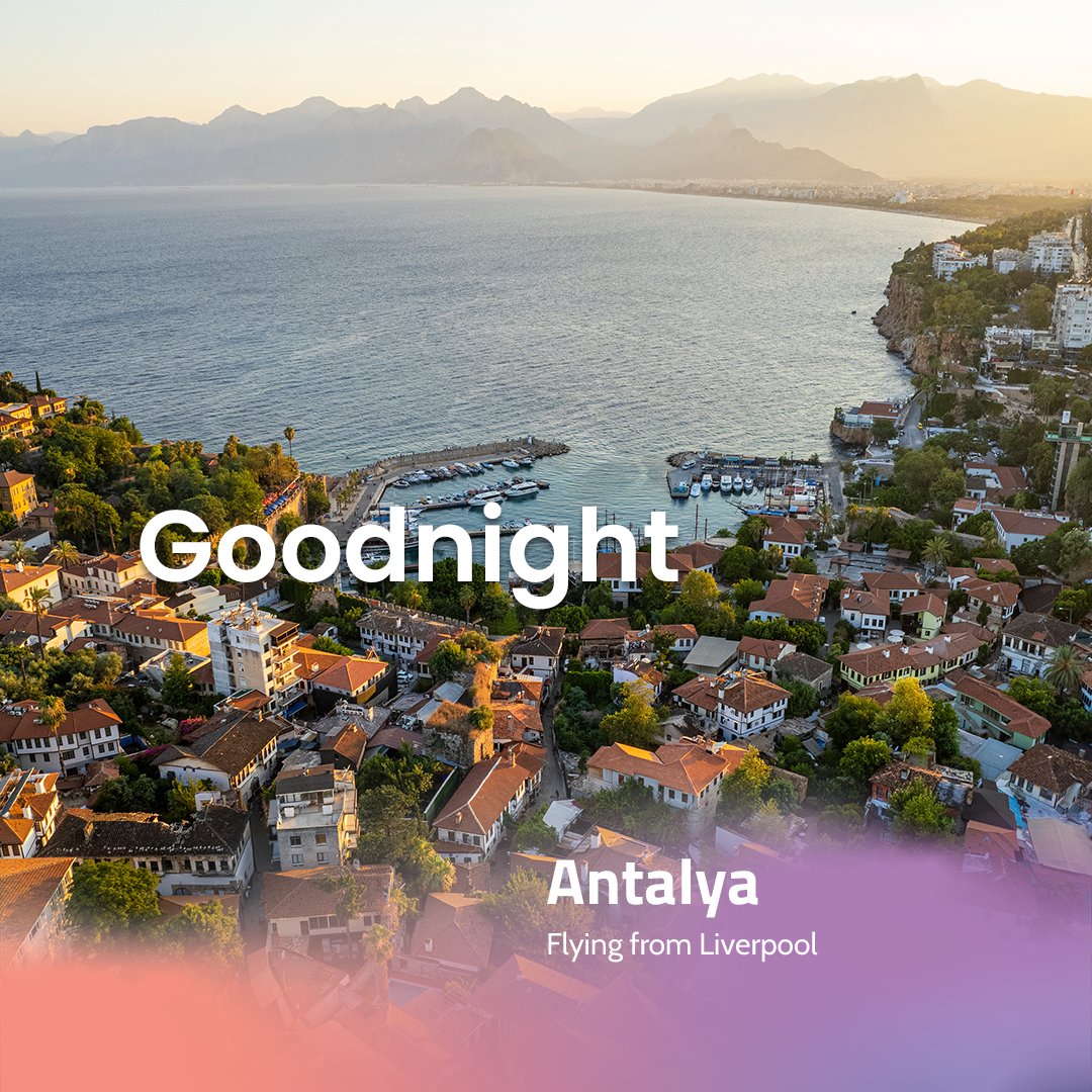 Did you hear the news?! In April 2025, we're welcoming a new airline to Liverpool! 🇹🇷 Fly direct to Antalya with SunExpress. Flights are now on sale 👉 ljla.uk/3UuJcm5