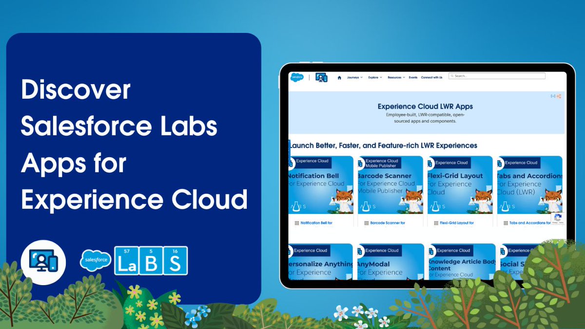 ✨ Enhance your Experience Cloud site with #SalesforceLabs. Discover free apps that will help you build feature rich Experiences with ready to use components. 🔗: bit.ly/3U3fLIN