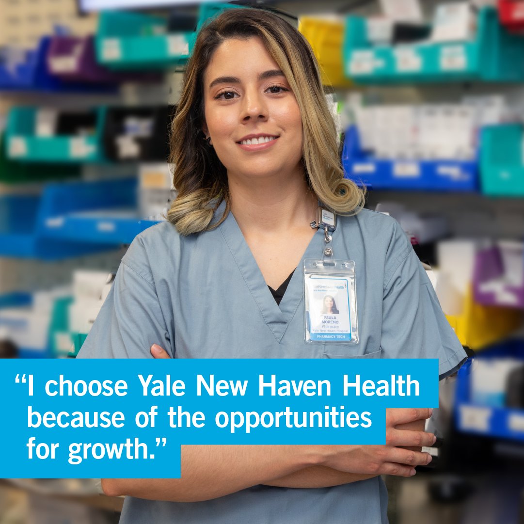 Paula is using @YNHH’s tuition reimbursement again to earn her nursing degree. “I tell people that YNHH's provides so many opportunities for growth. In just a few years I’ve been able to transition into different roles all within the same organization.” ynh.care/11