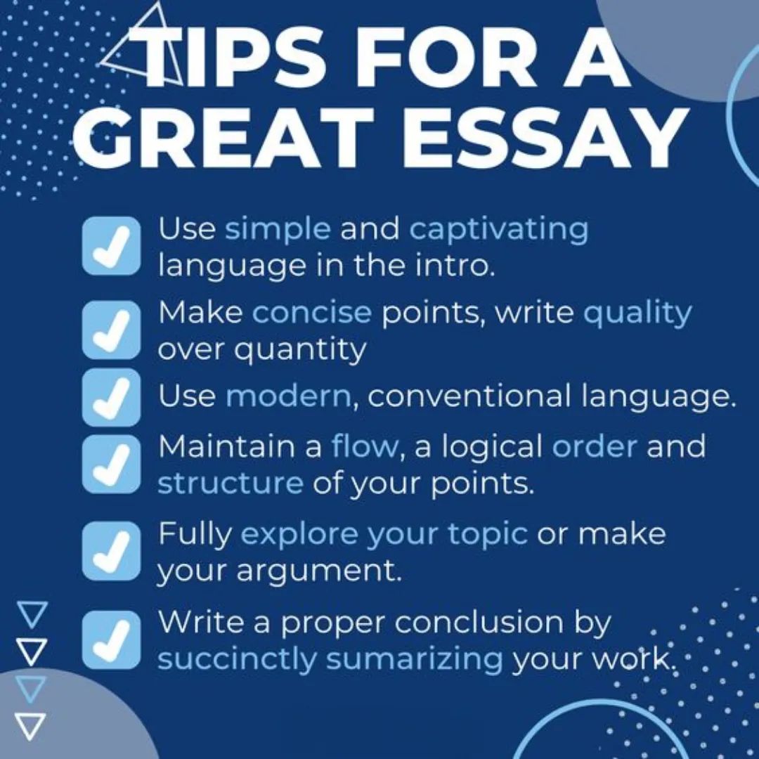 📝✨ Hey there, fellow College wordsmiths! Crafting an epic essay? Here are some tips to make it Now go dazzle those professors! 💯 

#EssayWritingTips #GenZAuthors #WordsmithsUnite