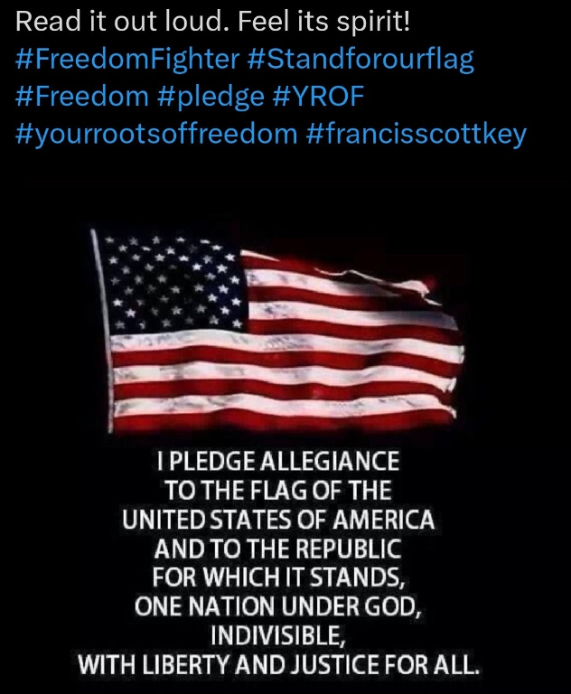 YourRoots1776's tweet photo. #standforourflag #yrof https://t.co/flzmpLEqfv