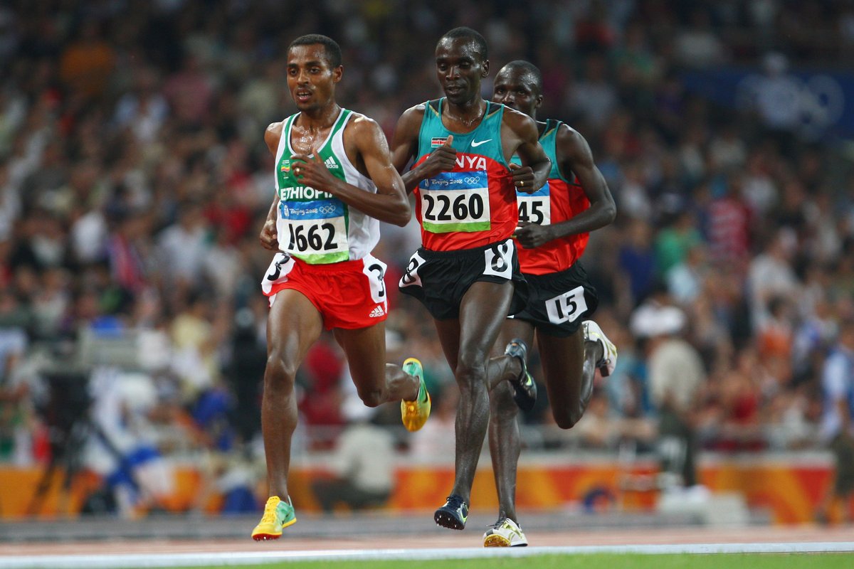 Kenenisa Bekele v Eliud Kipchoge over the marathon at Paris 2024 🔥 Two of the greatest runners in history go head-to-head once again 💥 Bekele and Kipchoge first met each other on a global stage at the 2003 World Championships in Paris, with Kipchoge winning 5000m gold 🇰🇪