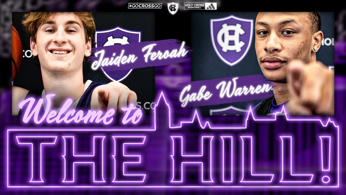 Find out more on the two newest additions to our roster, Jaiden Feroah and Gabe Warren! tinyurl.com/byt9684p #GoCrossGo