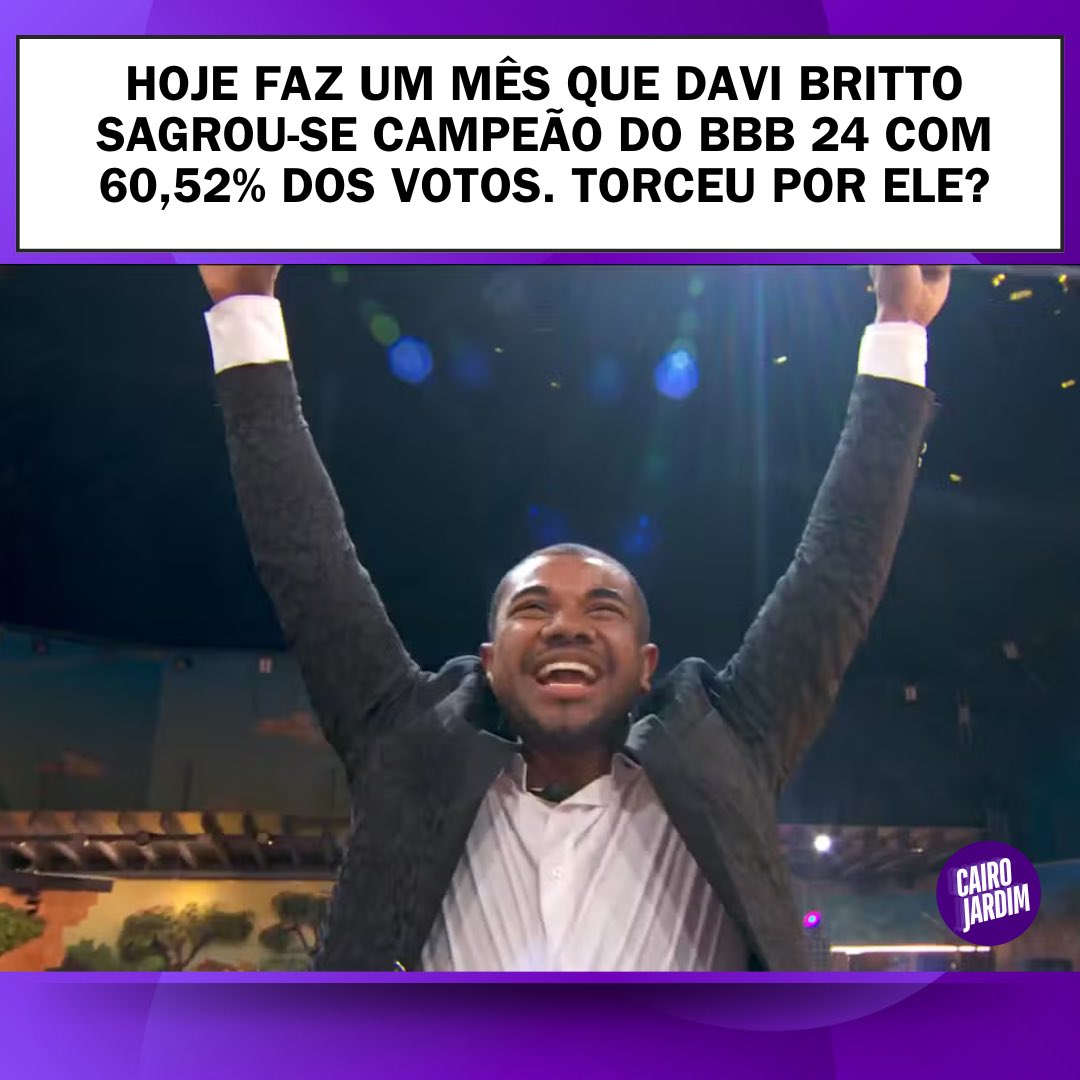 cairojardim's tweet photo. Torceu por ele? https://t.co/3W12tFeXqn
