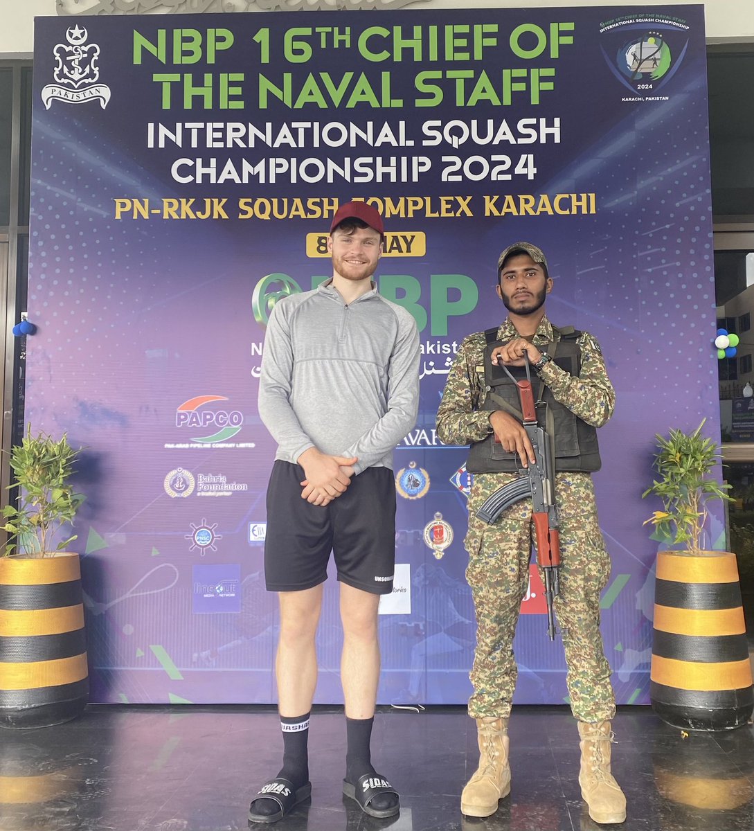 Will Salter Squash (@willsalter) on Twitter photo Ever wondered what it would be like for a pro athlete to compete in Pakistan? I’ve just done it! Check out my Day 1 vlog: ‘Getting a naval escort in Pakistan's most DANGEROUS city’ on the link and let me know what you think 👉🏻 youtu.be/jFGGzbAV2PA?si…
<a href="/PSAChallenger/">PSA Challenger Tour</a> @PSAWorldTour Ever wondered what it would be like for a pro athlete to compete in Pakistan? I’ve just done it! Check out my Day 1 vlog: ‘Getting a naval escort in Pakistan's most DANGEROUS city’ on the link and let me know what you think 👉🏻 youtu.be/jFGGzbAV2PA?si…
<a href="/PSAChallenger/">PSA Challenger Tour</a> @PSAWorldTour
