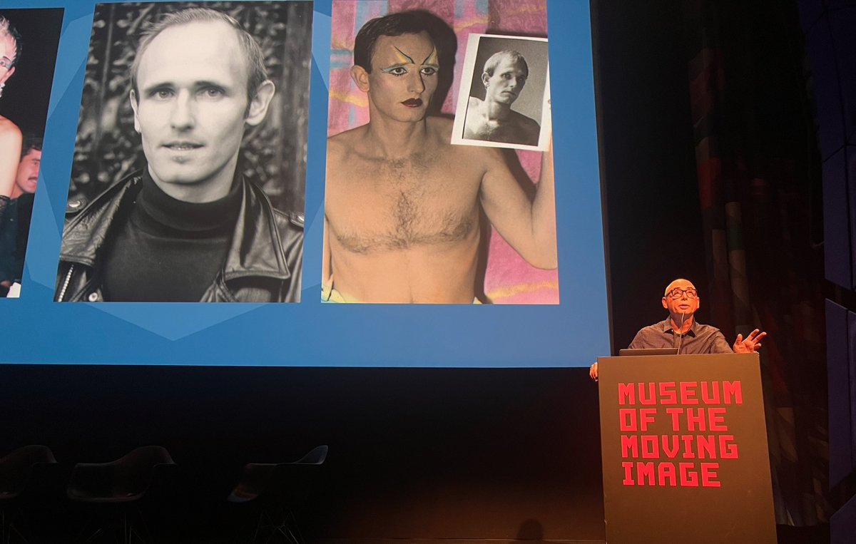 Senior Motion Picture Curator @toddflicks presented at @Orphan_Films about John Canaly (1956–92), an independent maker of LGBTQ films and a leader in queer film & TV programming. His work is in the @oneinstitutela Collection at UCLA, available for research ucla.in/3QPUiRH