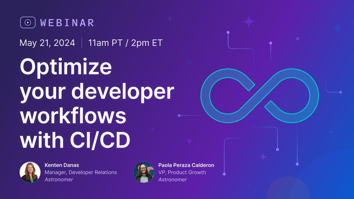 Because #Airflow pipelines are defined as #Python code, they can be treated like any other piece of software, allowing you to leverage #CICD to automate key parts of your dev lifecycle. 🪄 Learn best practices for more efficient #datapipelines 👉 bit.ly/44FmCf9