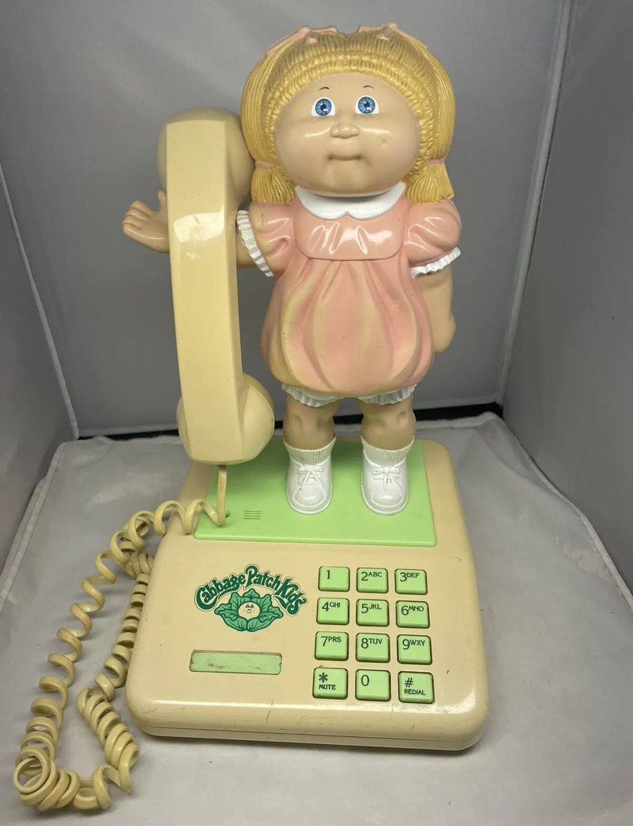 I want you to look at this Cabbage Patch Kids phone.