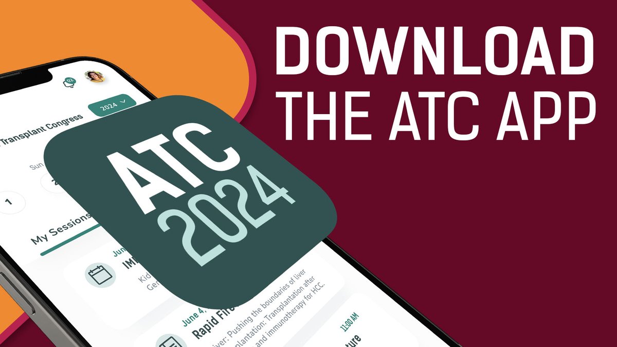 The ATC 2024 Mobile App is now available! Gain early access to abstracts, build your itinerary, and more! Visit our website for download instructions: bit.ly/4blYBfN