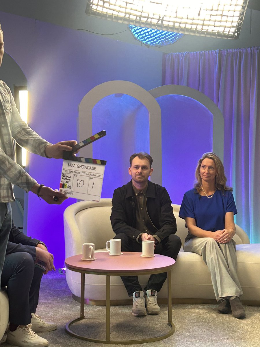Professor Patricia Maguire (@maguirepatr) on Twitter photo Was live "ON AIR" today from the Microsoft studios speaking about <a href="/AIPREMie/">AI_PREMie</a> as part of the #MicrosoftAIShowcase on #Healthcare.
Joined by Christian Hardahl from <a href="/SASsoftware/">SAS Software</a> & interviewed by Microsoft’s Kevin O'Leary (another <a href="/UCDALUMNI/">UCD ALUMNI</a>) it was such an honour to take part! Was live "ON AIR" today from the Microsoft studios speaking about <a href="/AIPREMie/">AI_PREMie</a> as part of the #MicrosoftAIShowcase on #Healthcare.
Joined by Christian Hardahl from <a href="/SASsoftware/">SAS Software</a> & interviewed by Microsoft’s Kevin O'Leary (another <a href="/UCDALUMNI/">UCD ALUMNI</a>) it was such an honour to take part!