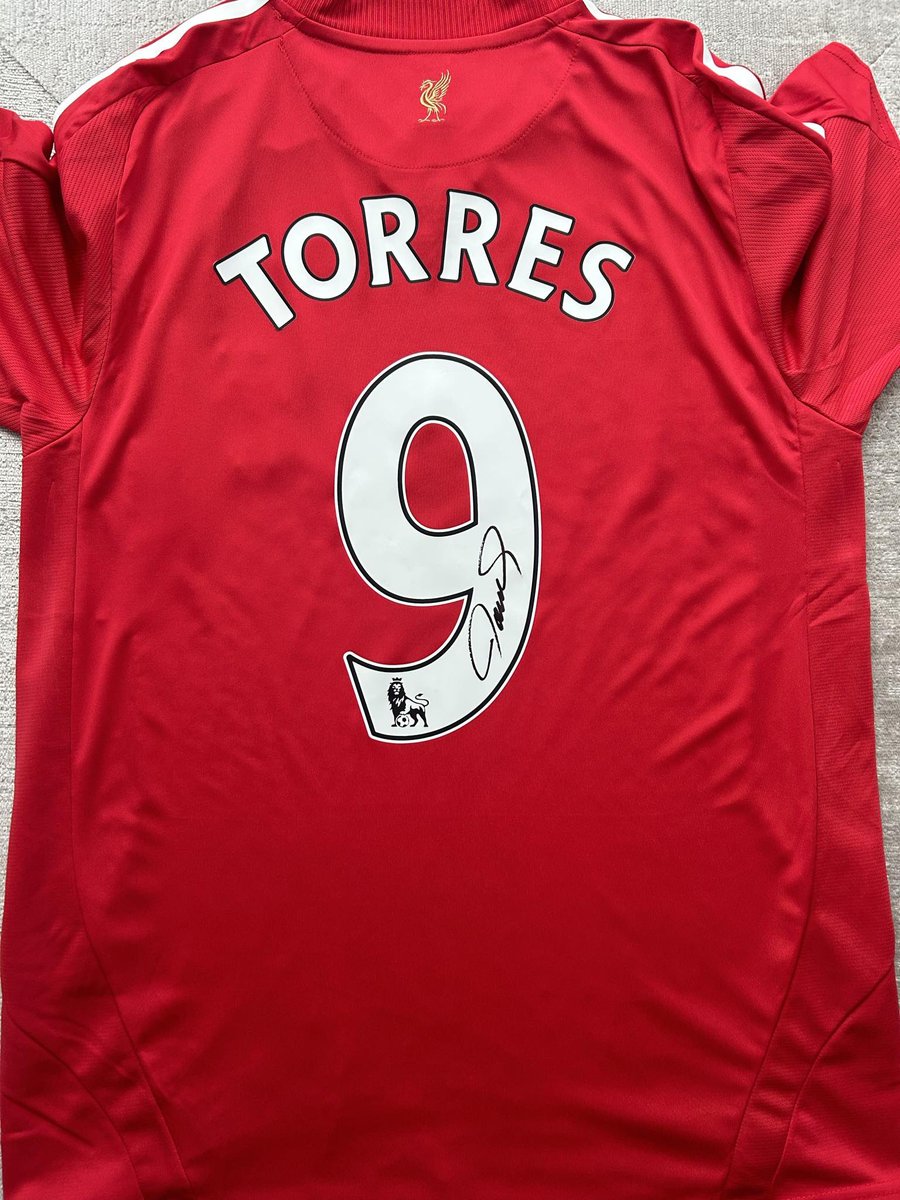 supersignatures's tweet photo. Fernando Torres signed shirts for sale https://t.co/IemY7neVjN