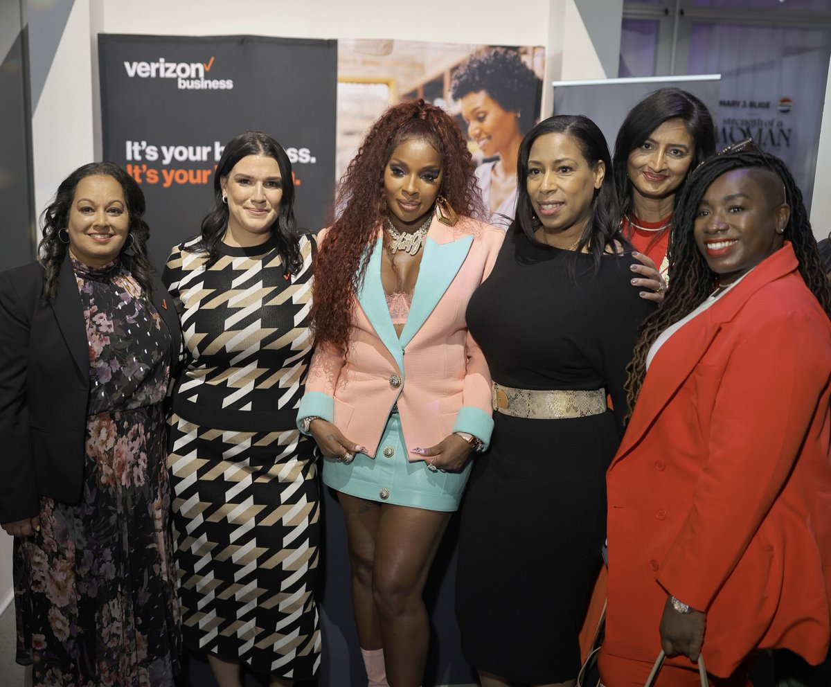 Verizon’s Aparna Khurjekar, Sonal Patel and Dawn McNellis participated in a panel discussion at Mary J. Blige’s Strength of a Woman Summit in New York City. They talked about women in small business and why it’s so crucial to support minority-owned businesses.