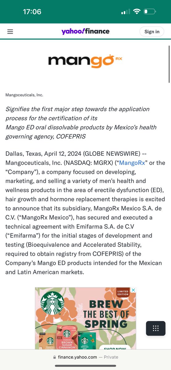 $MGRX 
-15M Float
-Mexico and Latin America Want Help With Their Boner Candles Too!!! 🍆📈