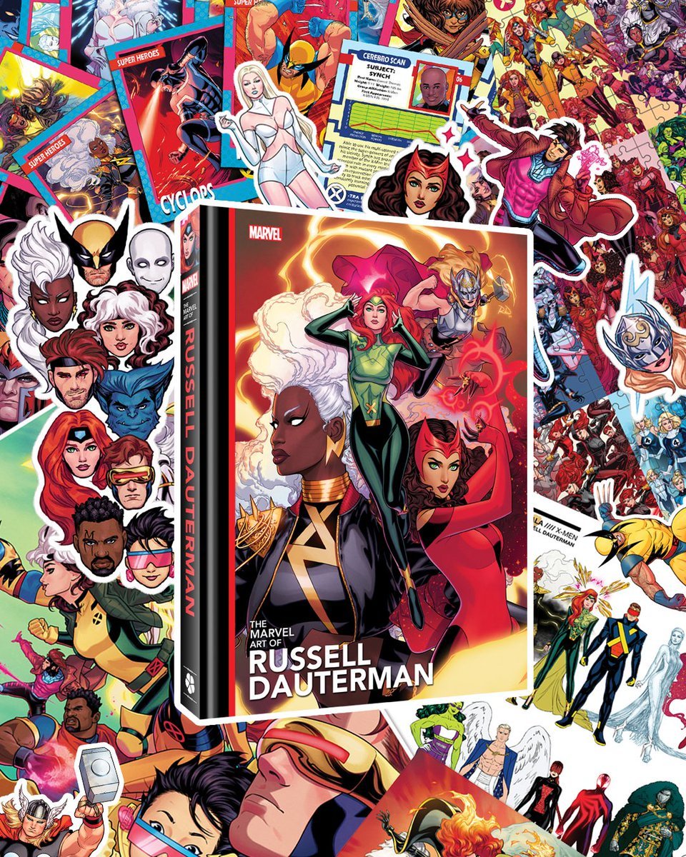Today's @Kickstarter #ProjectOfTheDay is The Marvel Art of RUSSELL DAUTERMAN. Join us in our celebration of @rdauterman: kickstarter.com/projects/clove… cc: @Marvel
